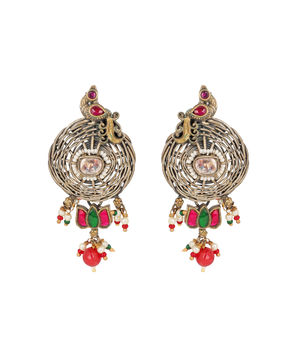 Twin Mayura Chakra Necklace | Stylika