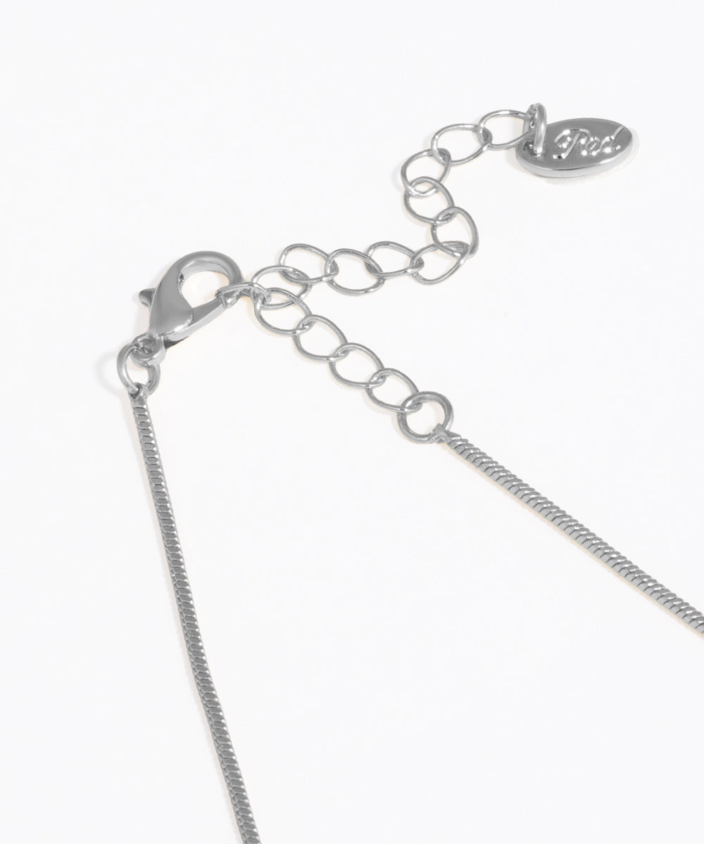 Contemporary Hammered Segment Necklace | Stylika