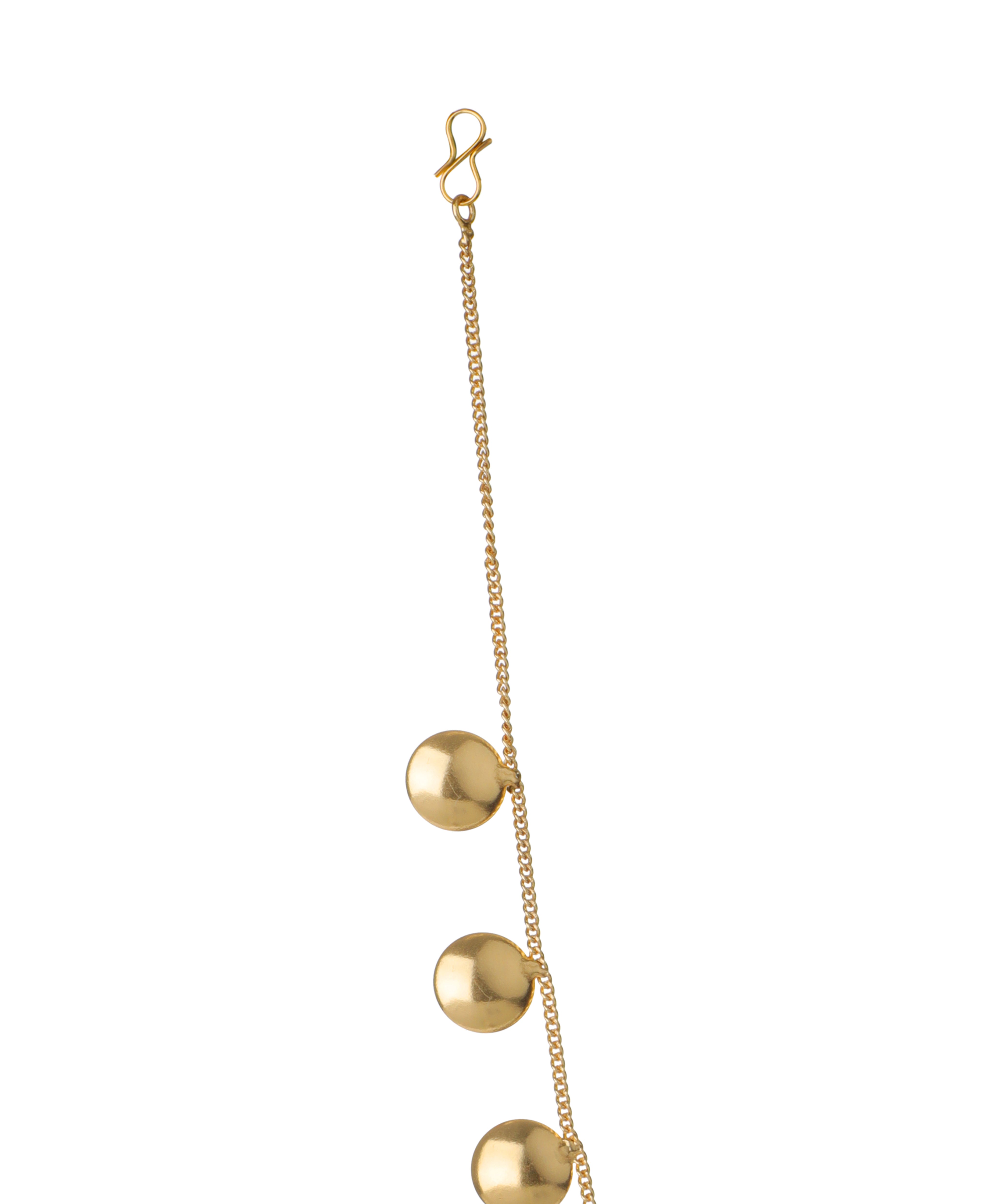 Minimalist Coin Disc Necklace with Matching Earring Set | Stylika