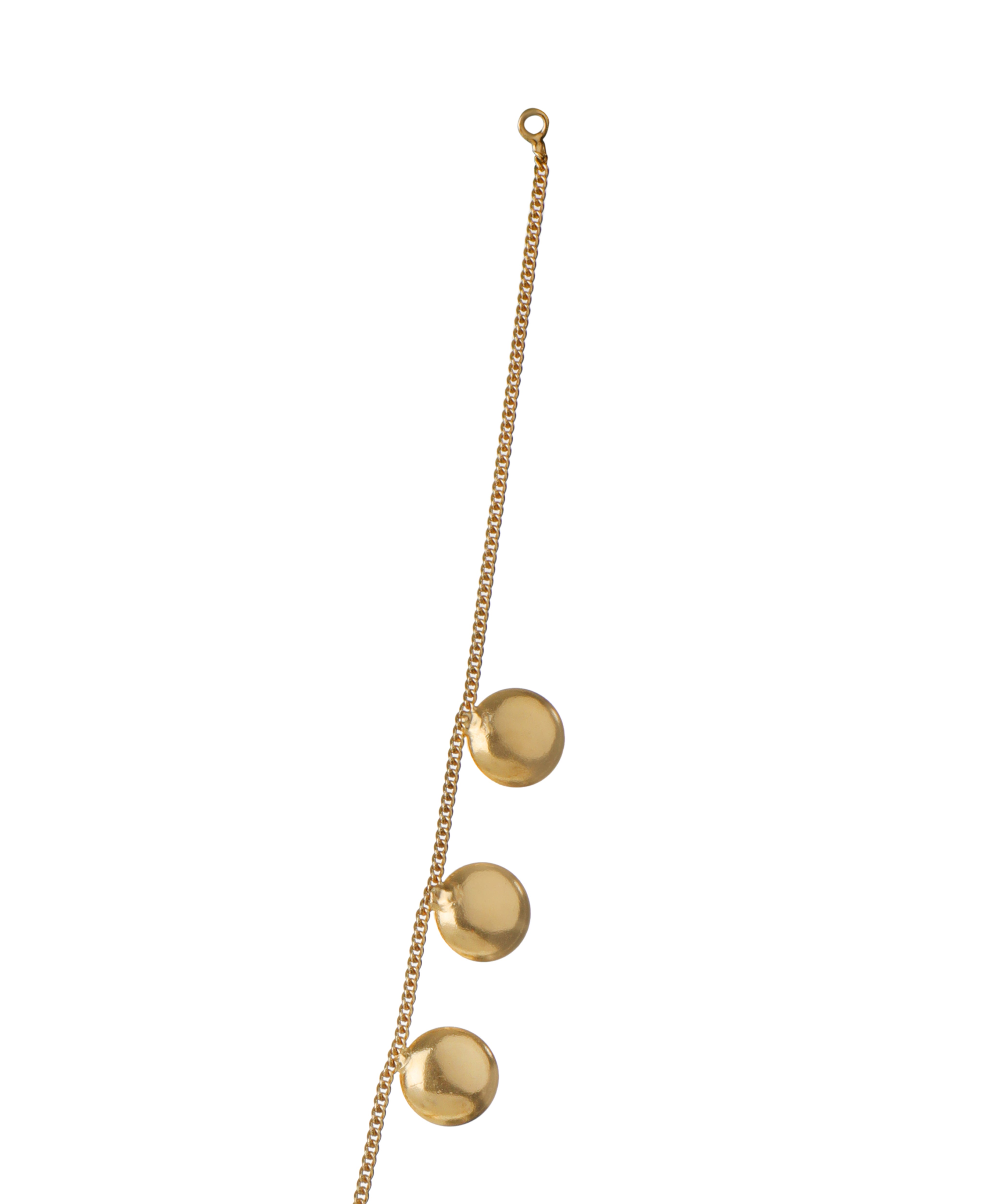 Minimalist Coin Disc Necklace with Matching Earring Set | Stylika