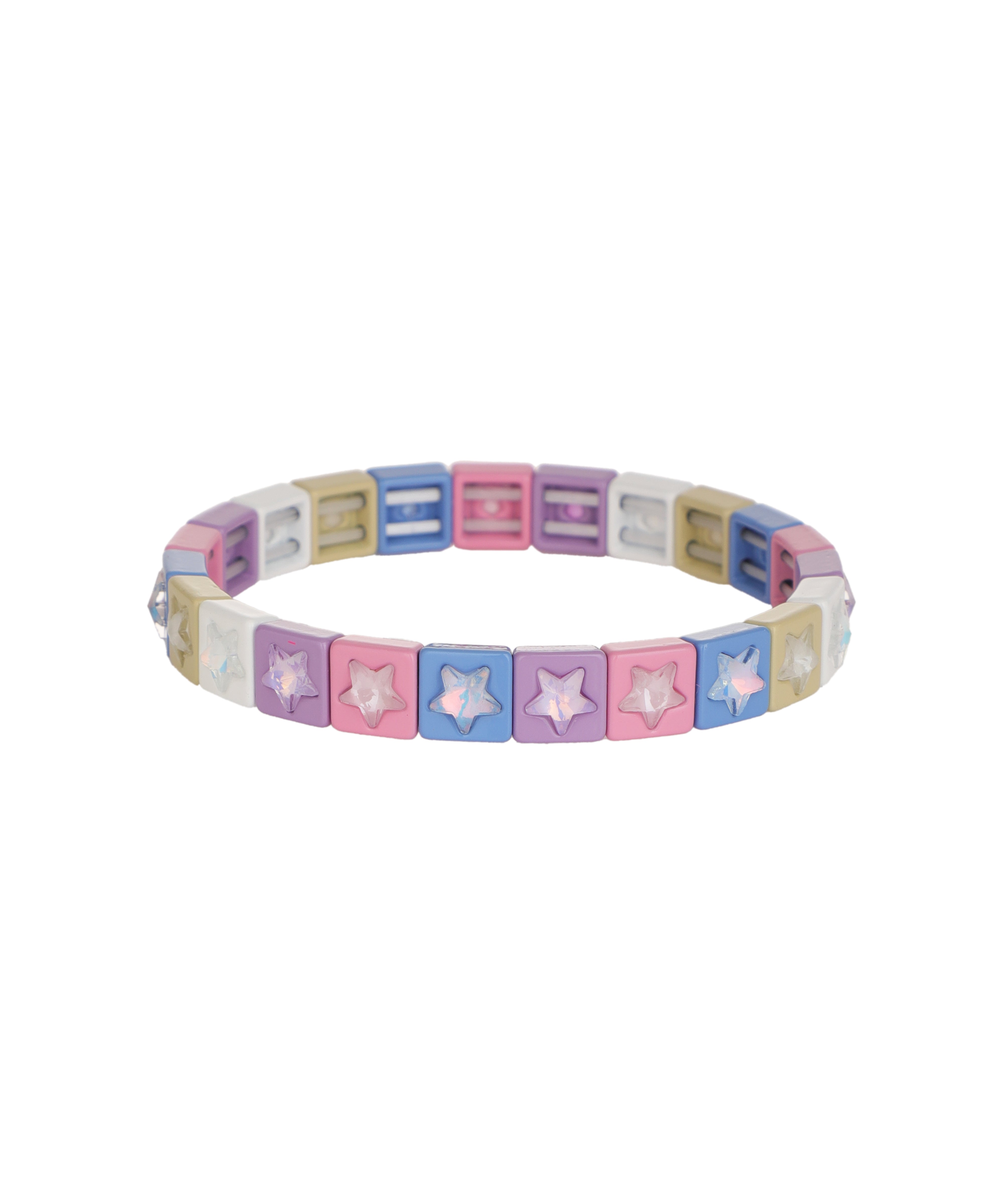 Starry Nights In Block: Carnival Glaze Bracelet | Stylika