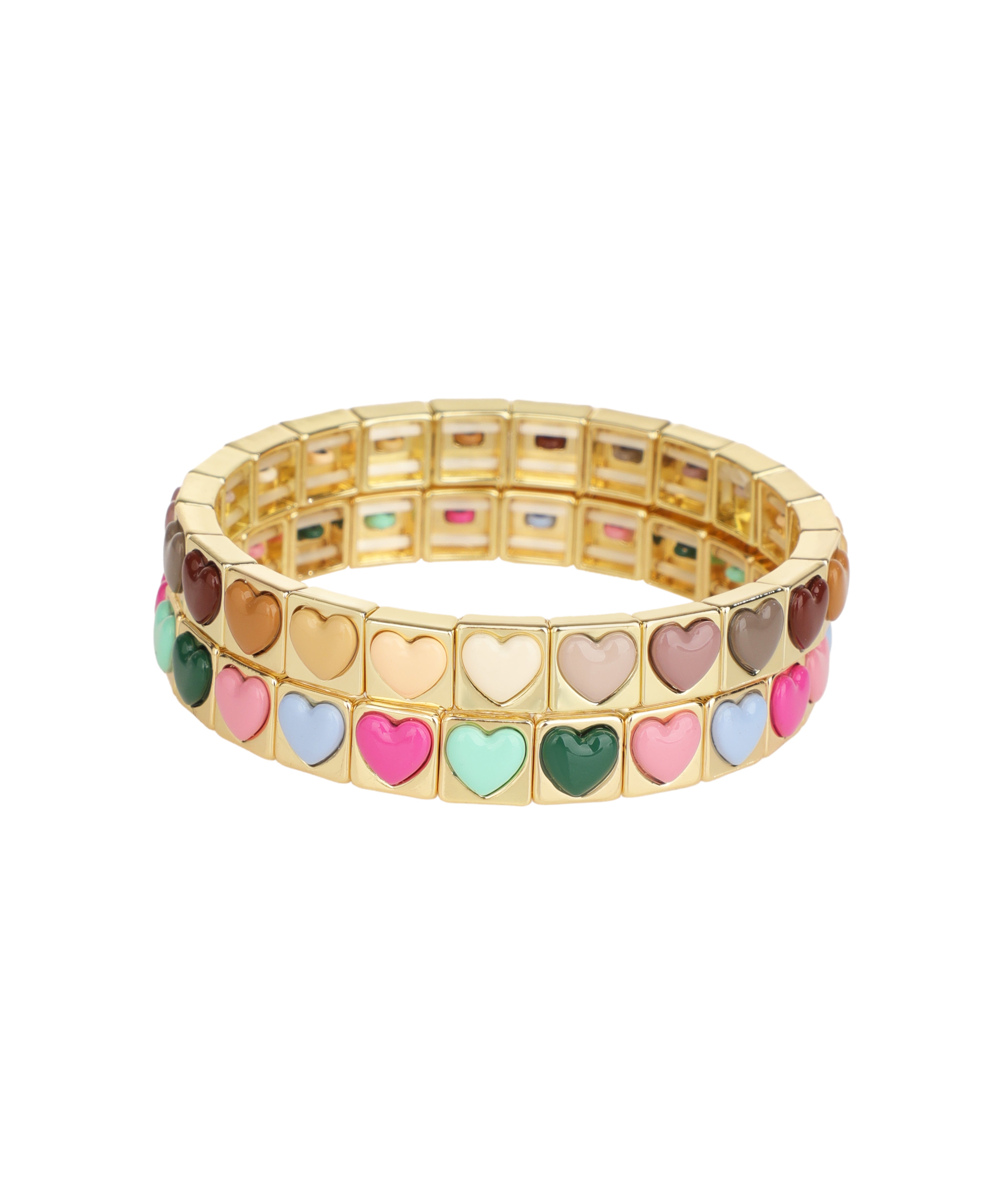 Love Letters In Block: Candy Crush Bracelet | Stylika