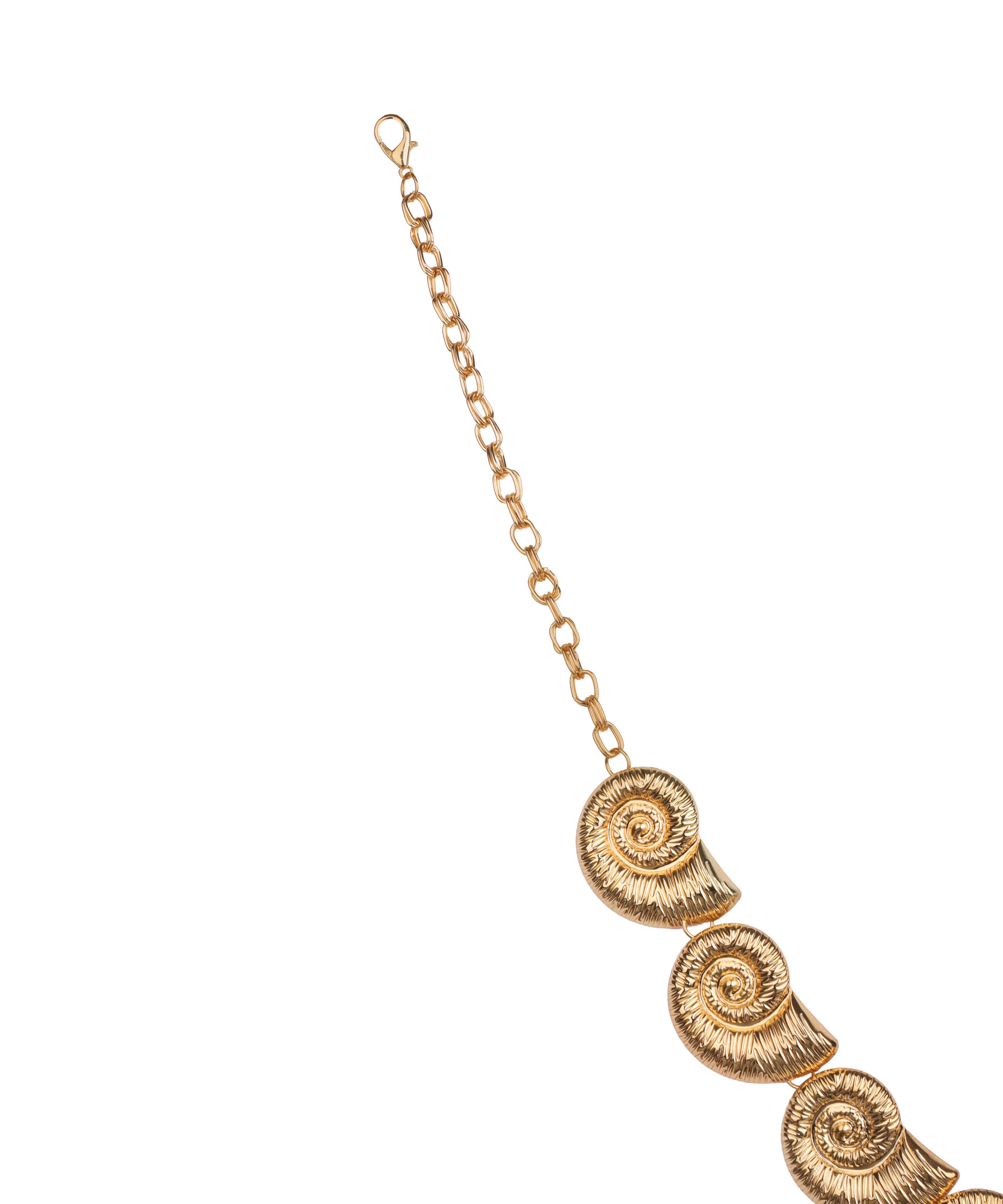 Shell Spiral Waist Chain with Starfish Charm | Stylika