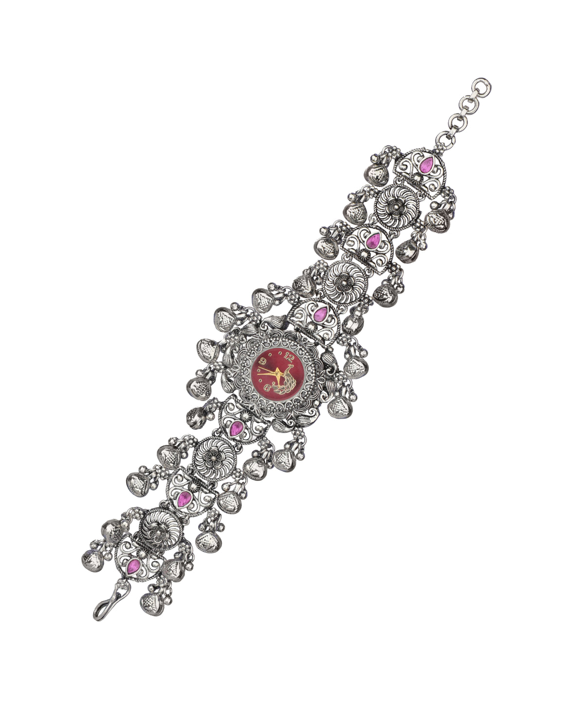 Heritage Bracelet Watch featuring elaborate floral motifs