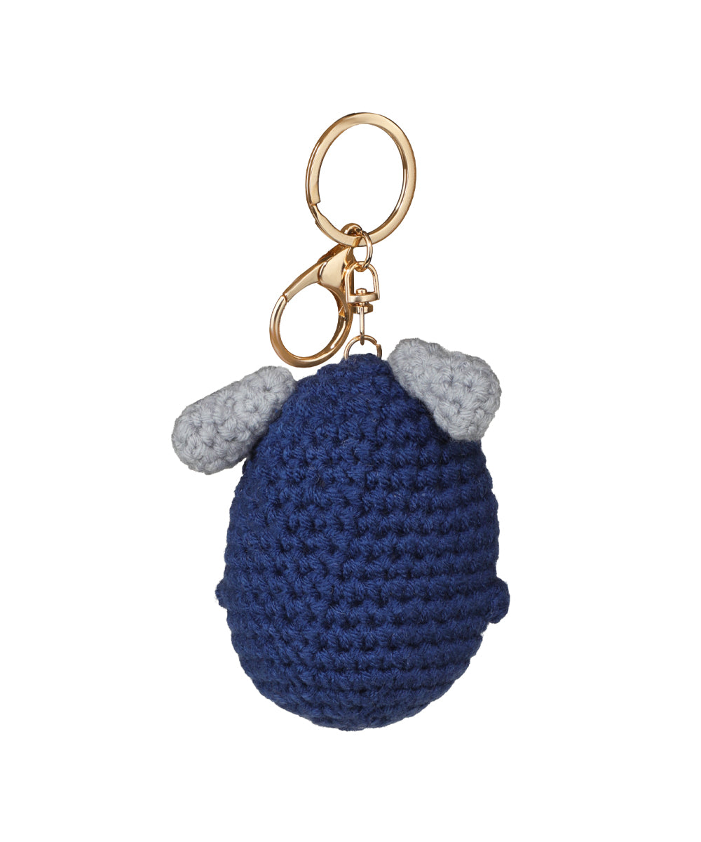 Positive Elephant Crochet Bag Charm | Stylika
