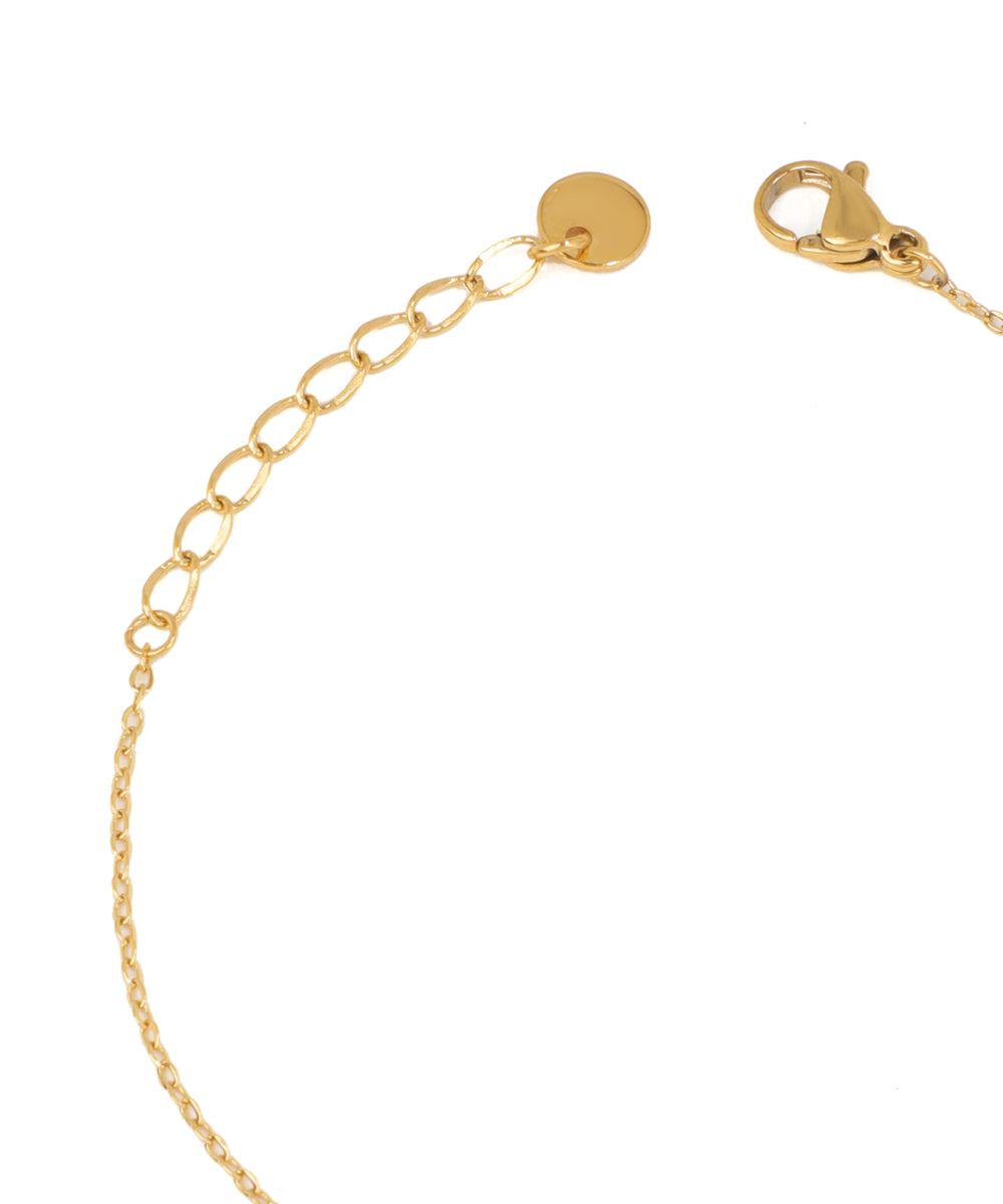 Charming Dotted Chain Bracelet with Adjuster | Stylika