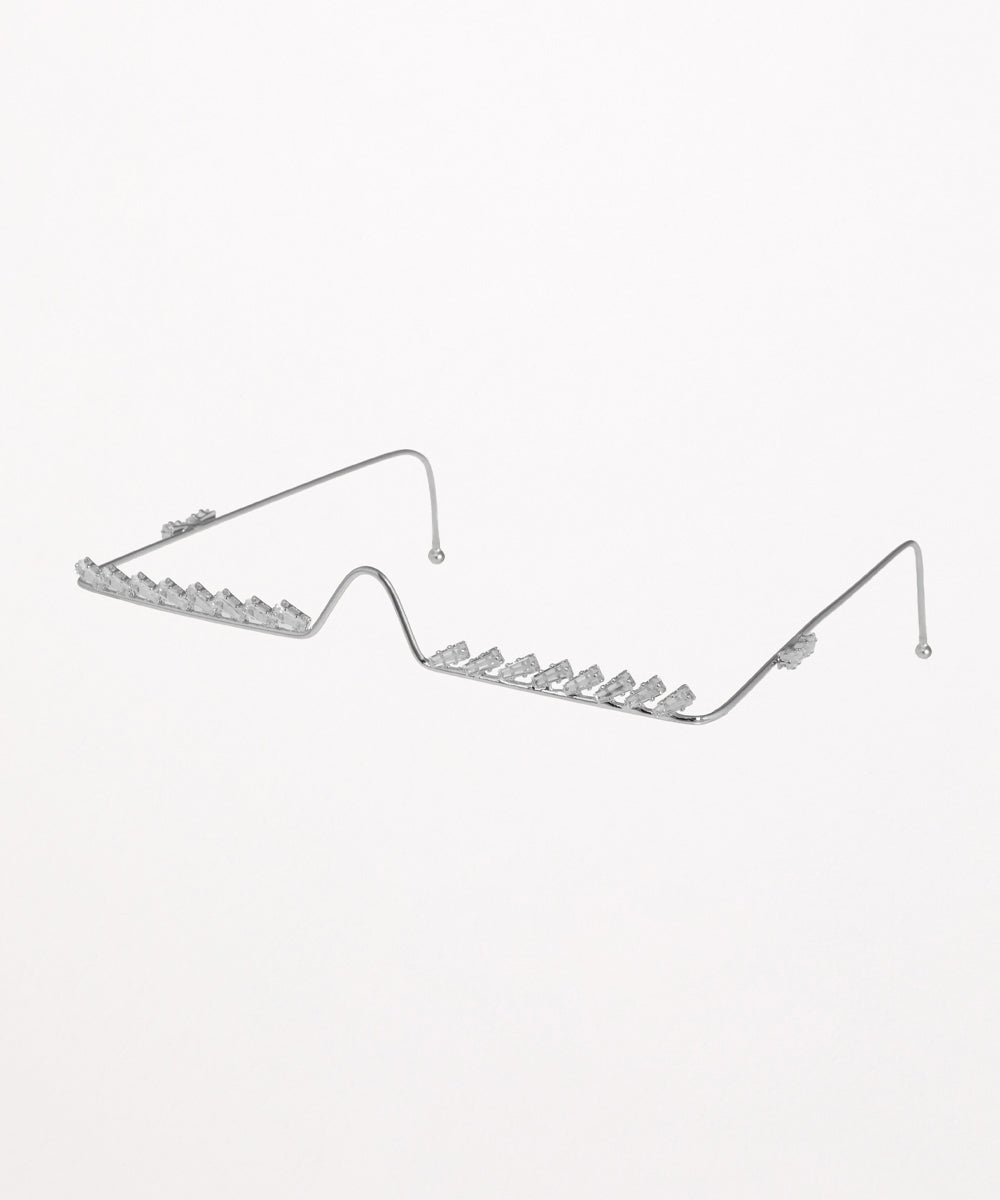 Baguette Stone Browline Facelet | Stylika