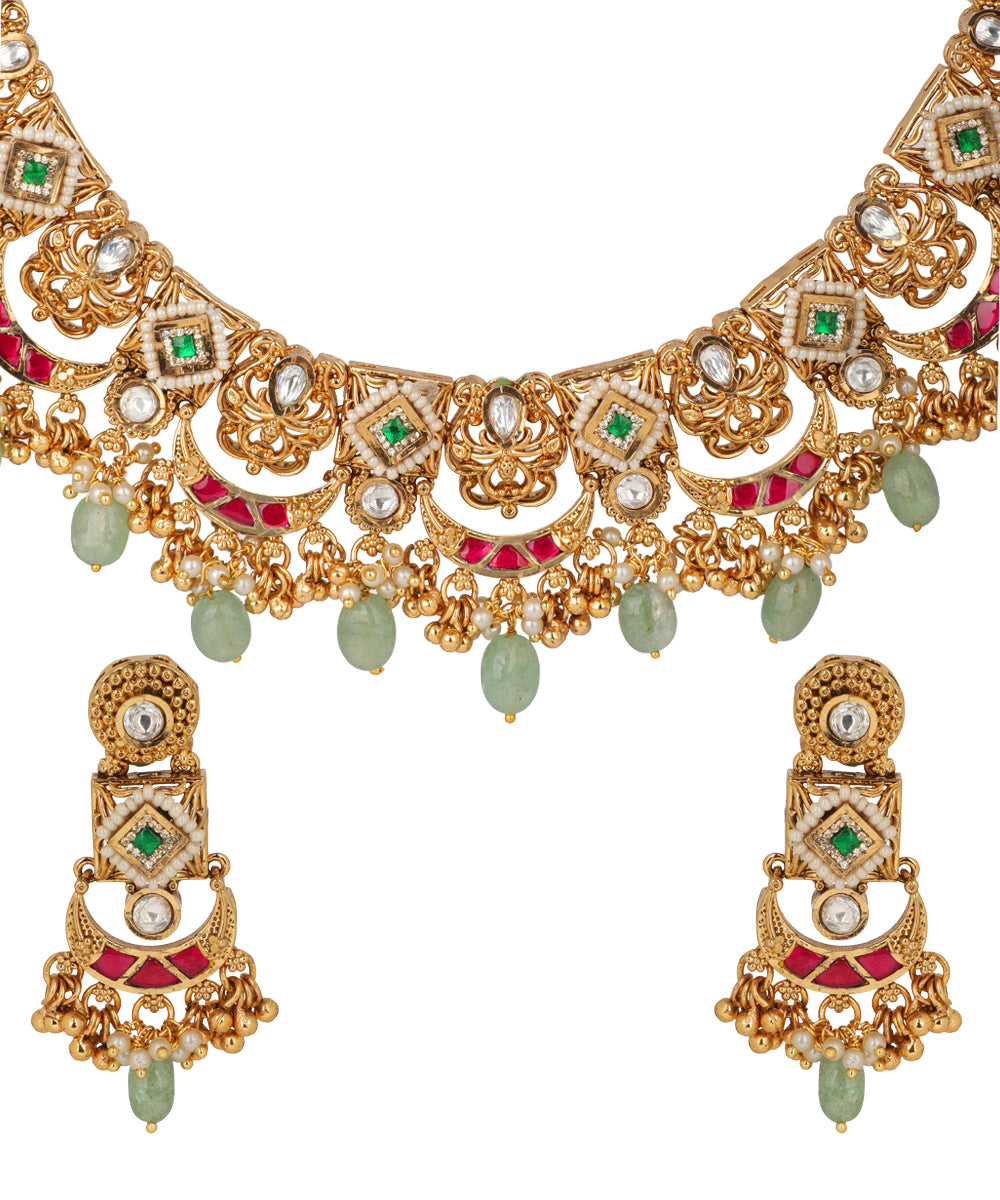 Ratna Jharokha Necklace | Stylika