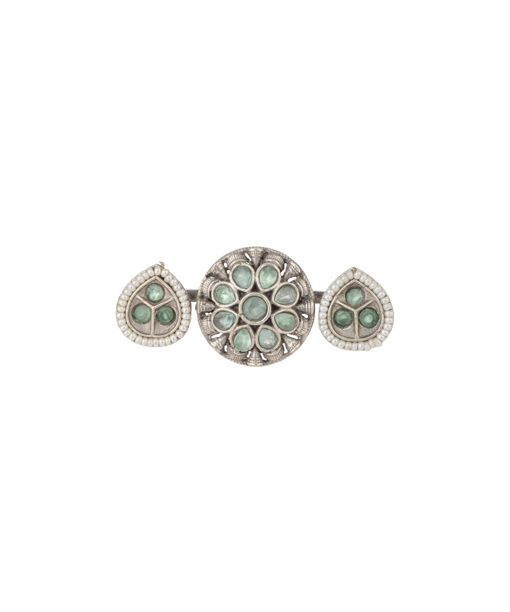 Petal Medallion Trio Ring | Stylika