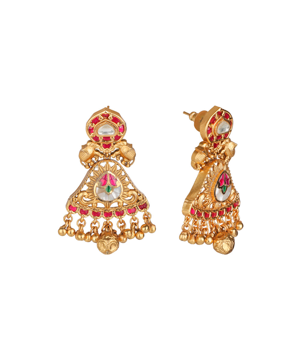 Traditional necklace set designed for festive celebrations