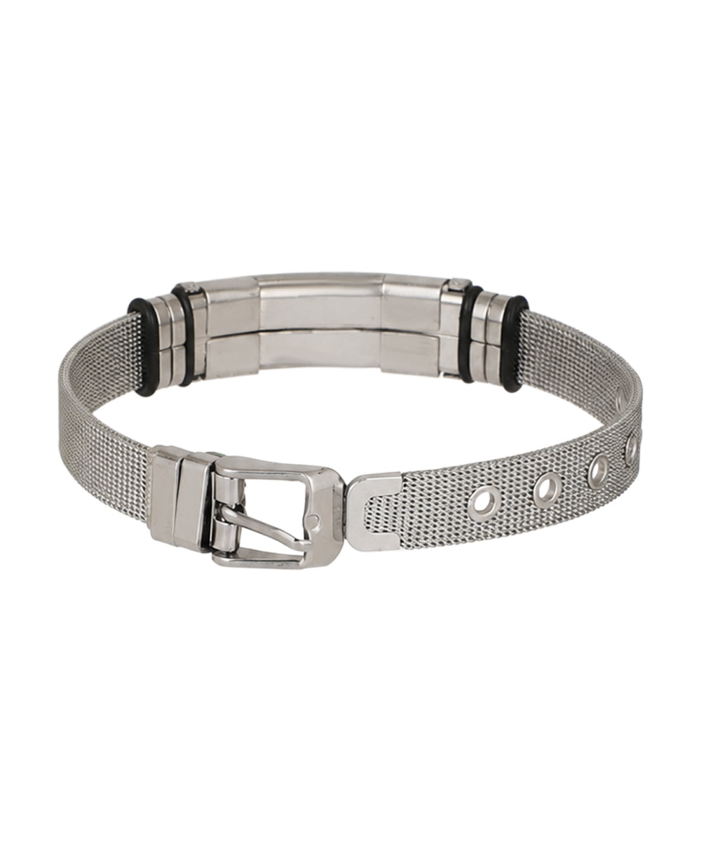 Rivet Cross Mesh Bracelet | Stylika