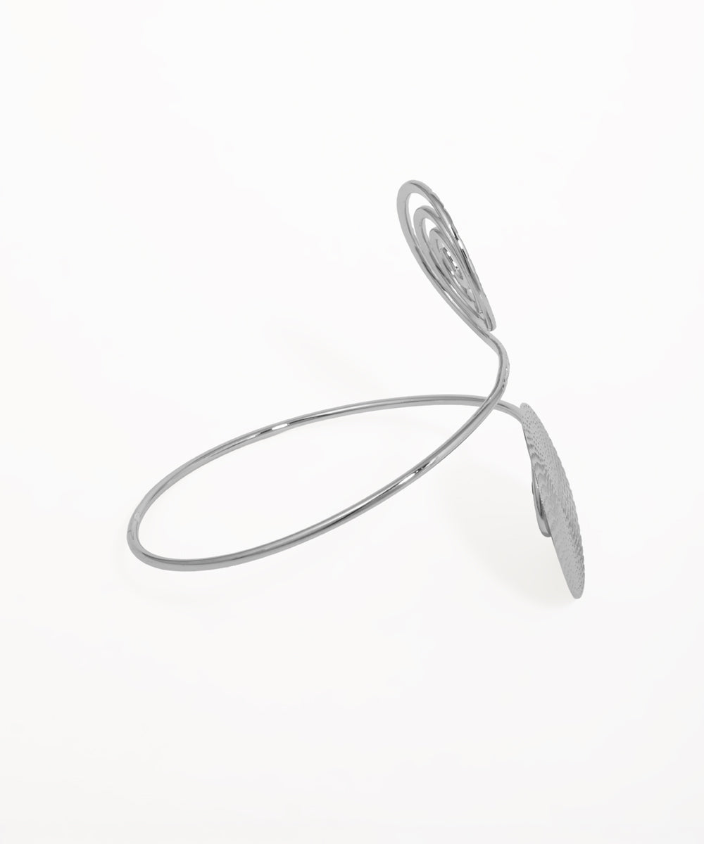 Abstract Spiral Disc Arm Cuff | Stylika