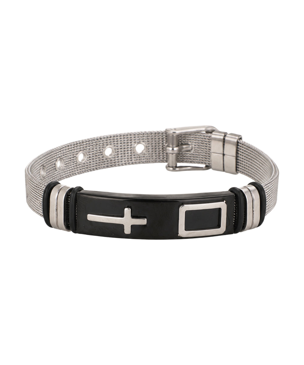 Crossframe Mesh Bracelet | Stylika
