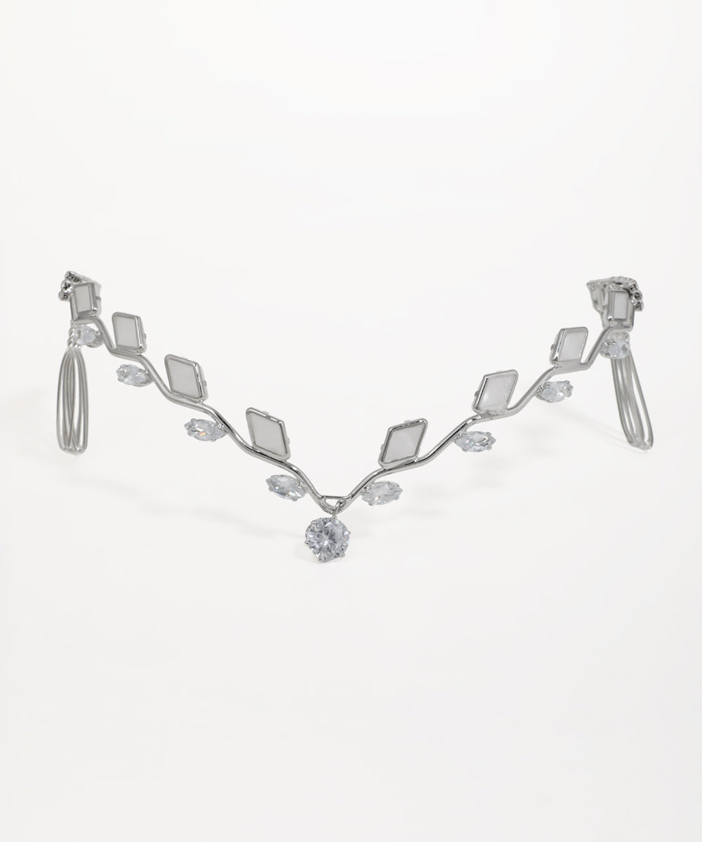 Graceful Vine Motif Tiara | Stylika