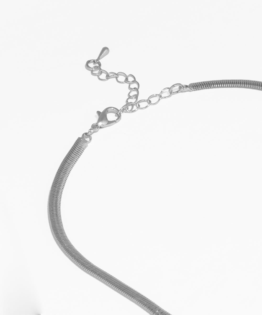 Snake Style Lariat Necklace | Stylika
