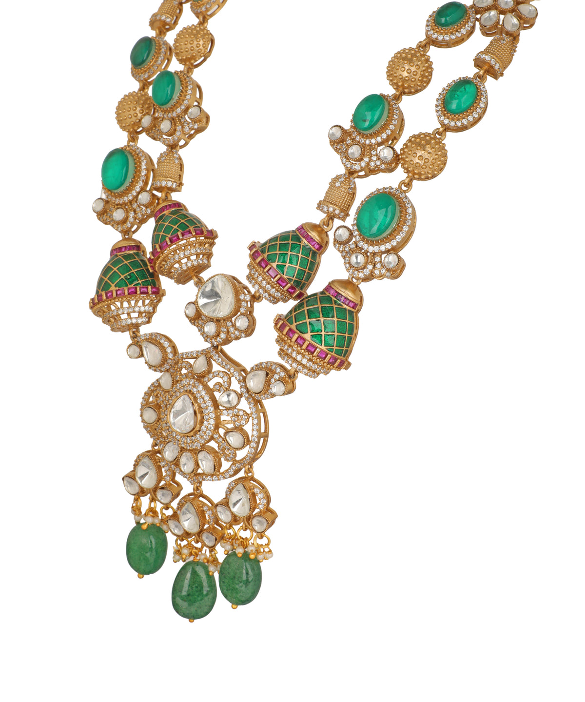 Jhumka Ratna Haar Necklace | Stylika