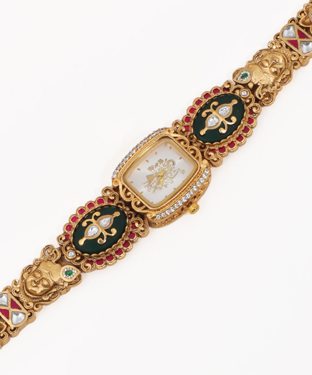 Regal Heritage Bracelet Watch (Green) | Stylika