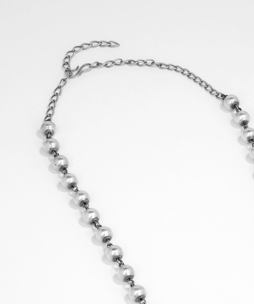 Geometric Cylindrical Pendant Necklace with Earrings | Stylika