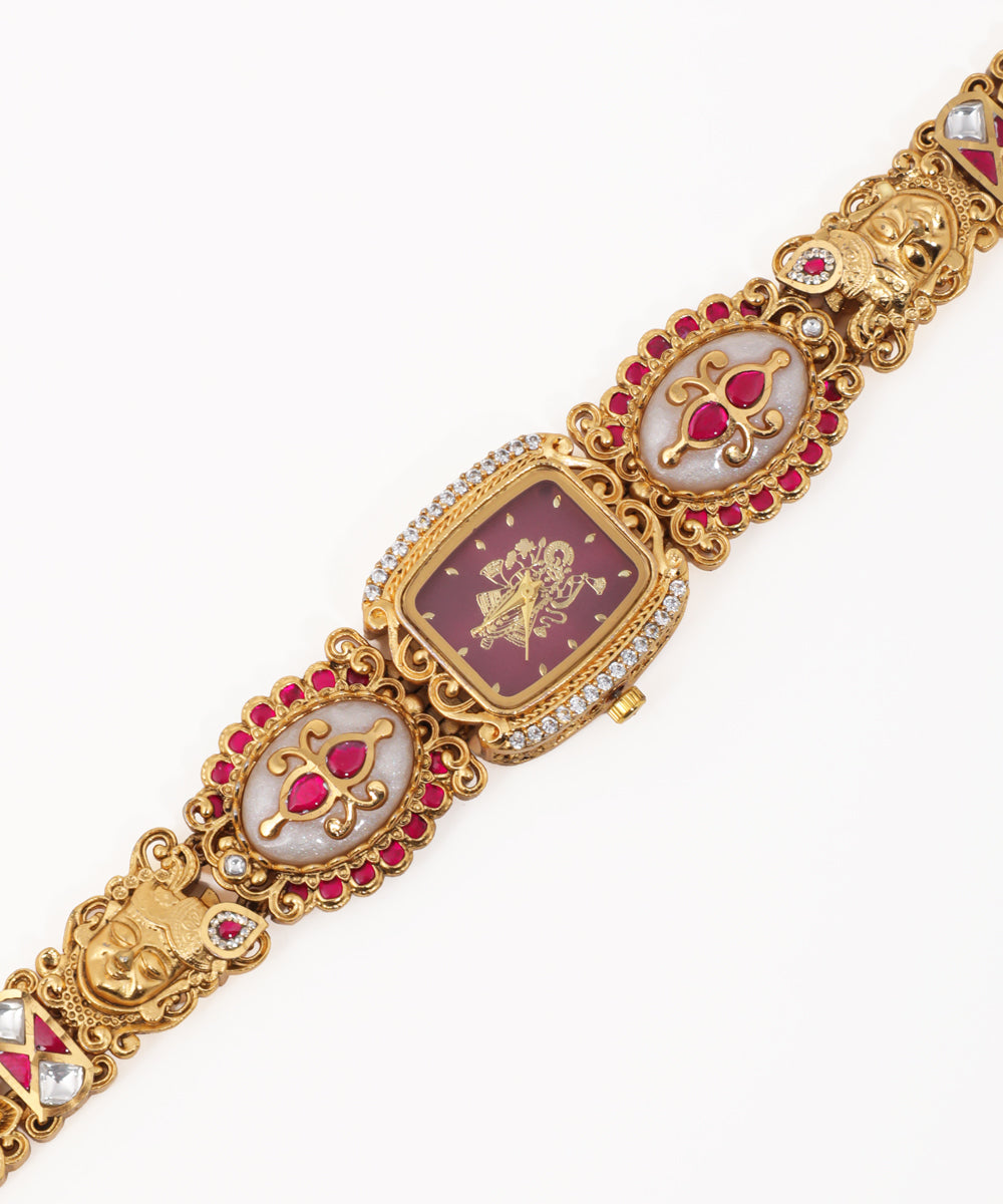 Regal Heritage Bracelet Watch (White) | Stylika