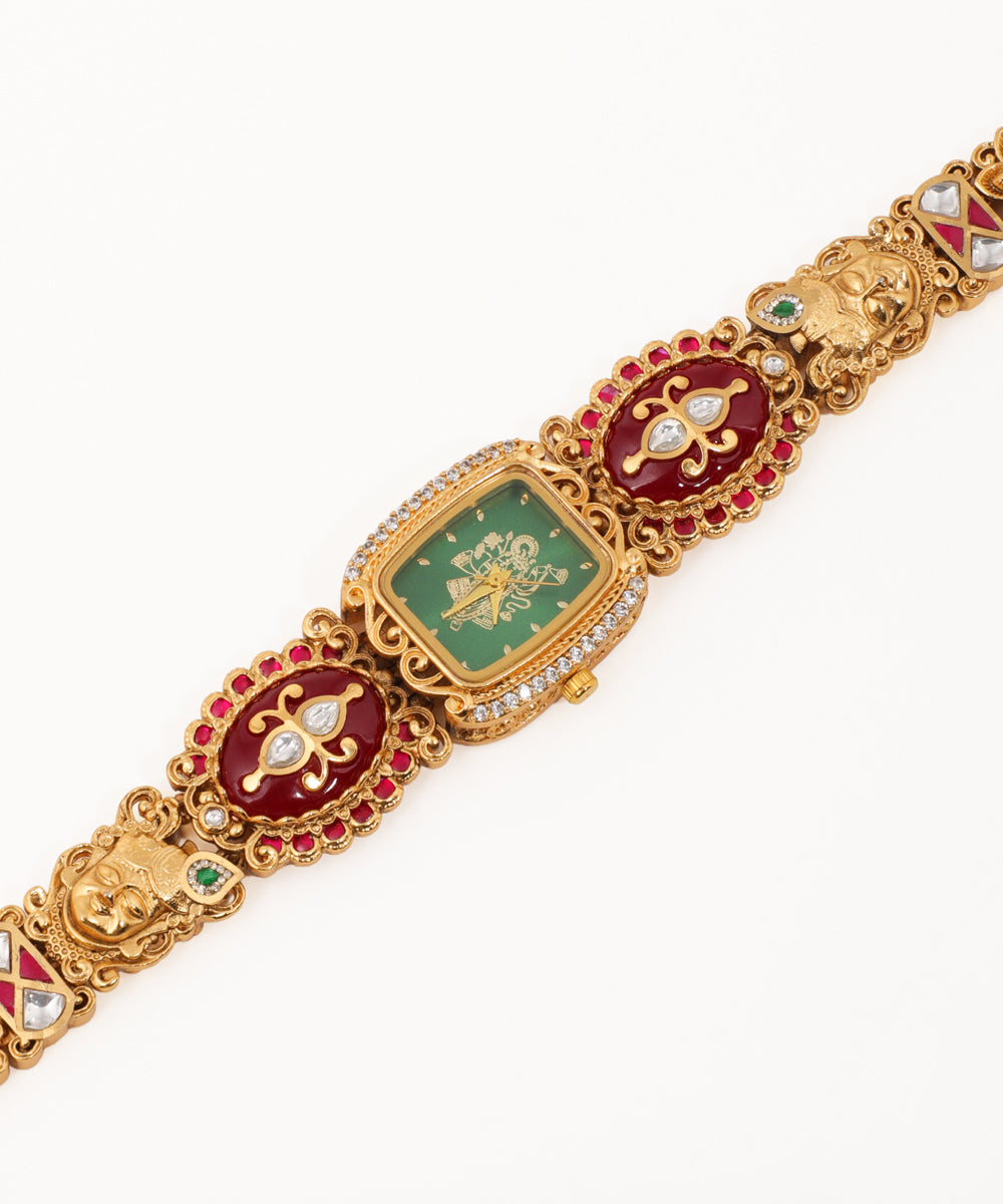 Regal Heritage Bracelet Watch (Ruby) | Stylika
