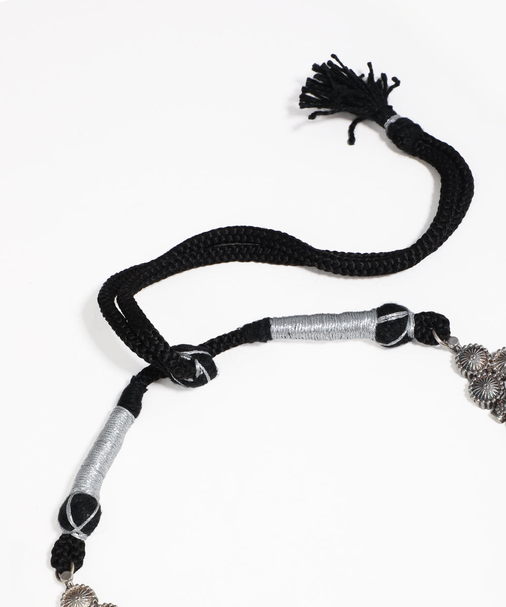 Artisan Crafted Oxidised Necklace Set with Deer | Stylika