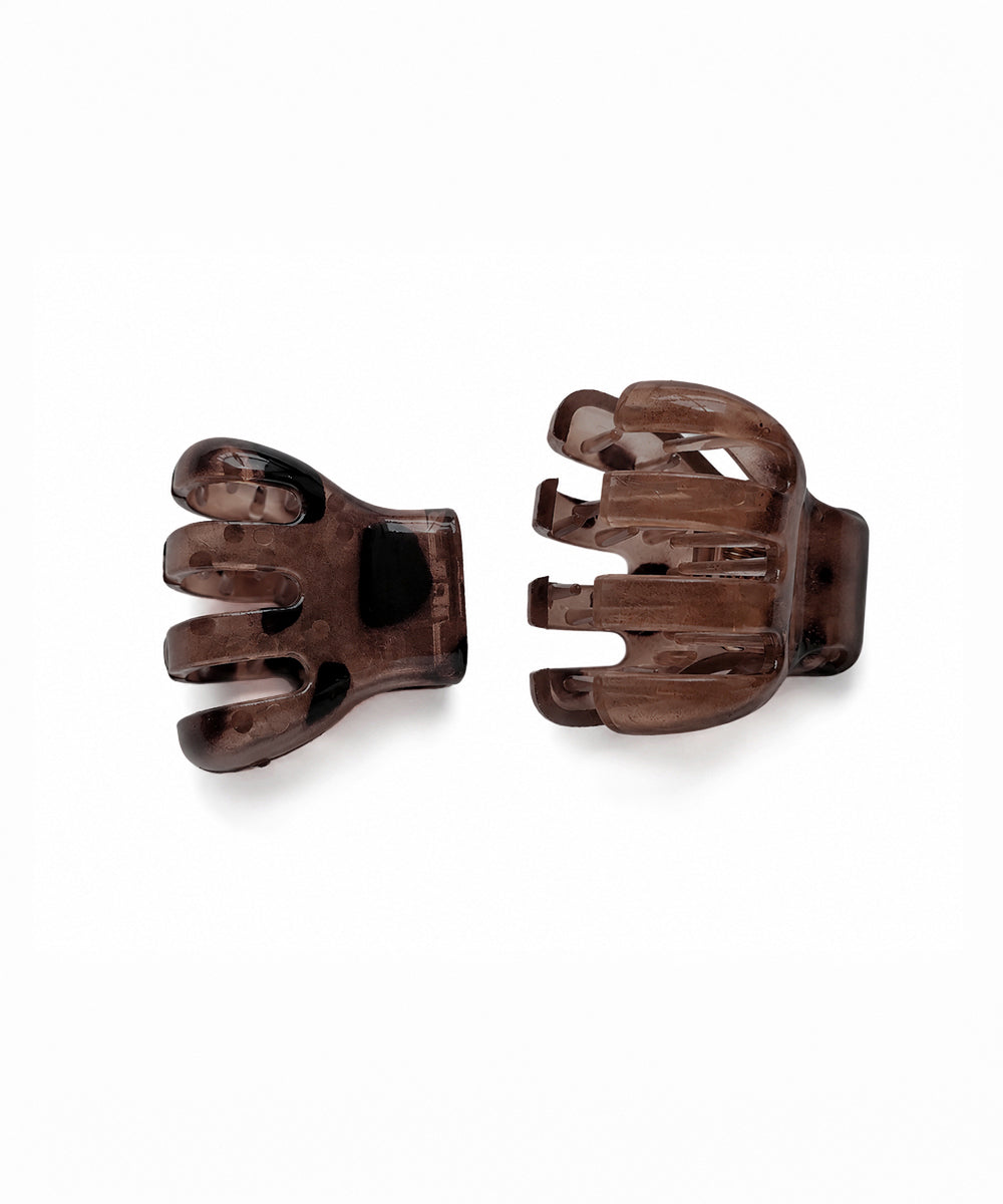 Brown Bow Magnetic Hair Clip | Stylika