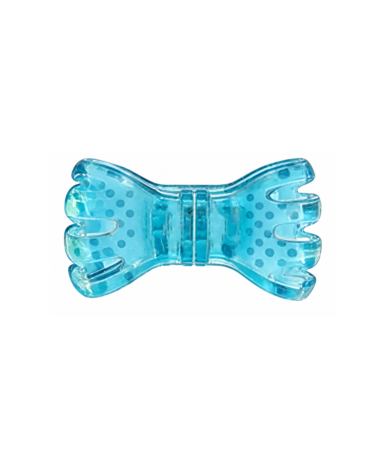 Aqua Blue Bow Magnetic Hair Clip | Stylika