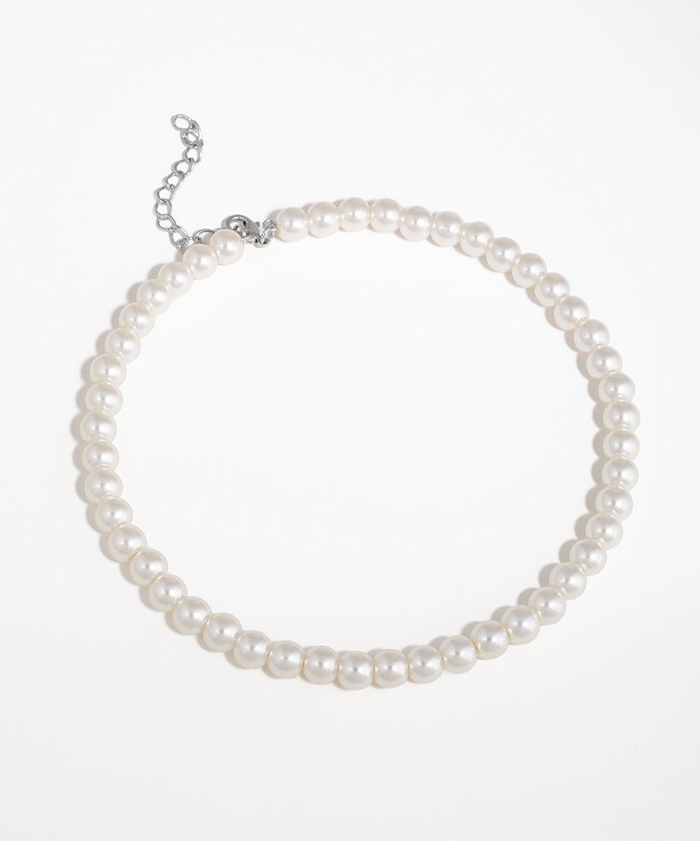 Timeless Beaded Choker Necklace with Extender | Stylika
