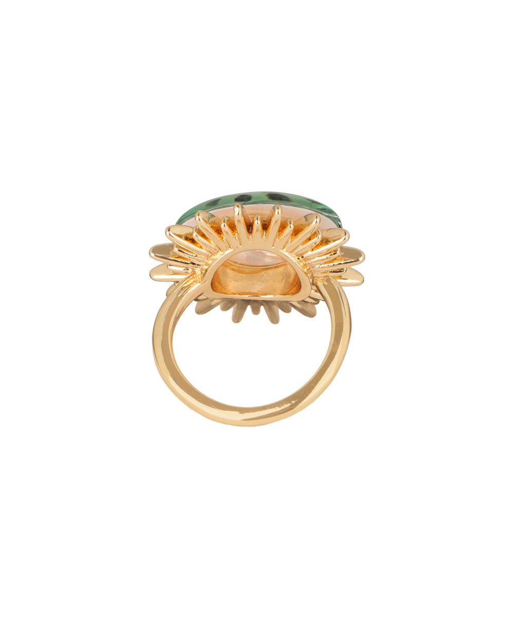 Sunburst Evil Eye Ring | Stylika
