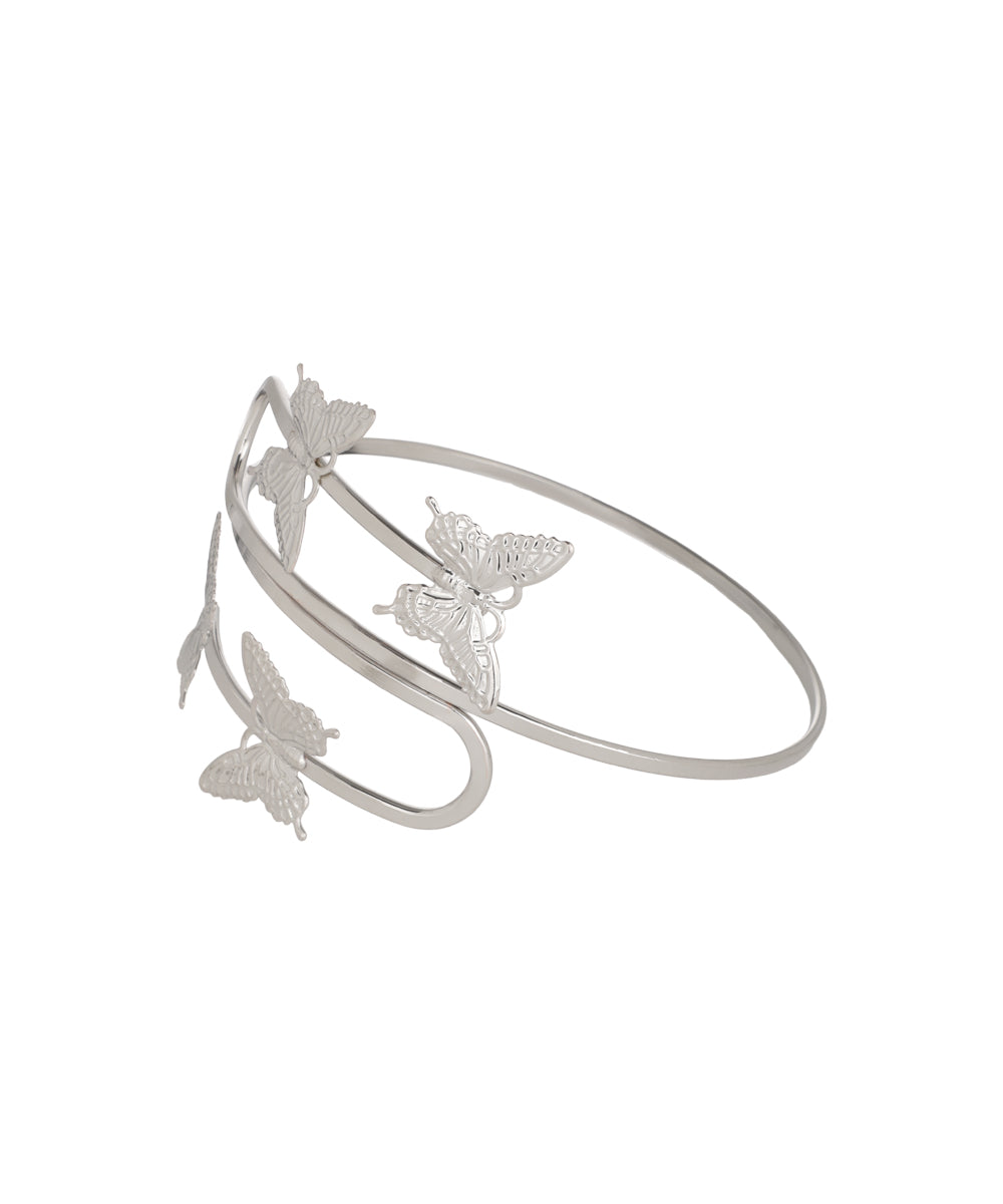Butterfly In A Row Arm Cuff | Stylika