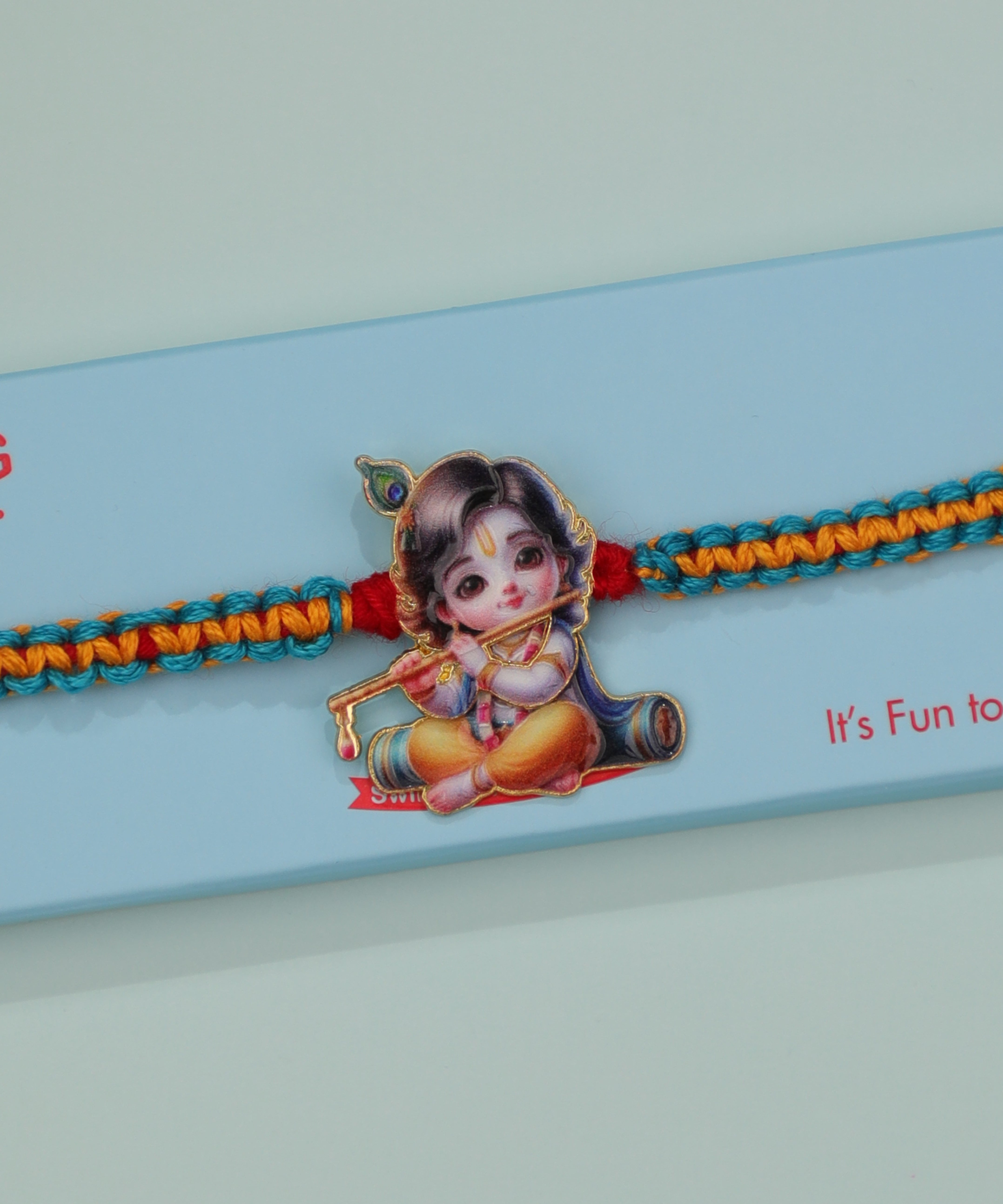 Playful Krishna Kids Rakhi Thread | Stylika