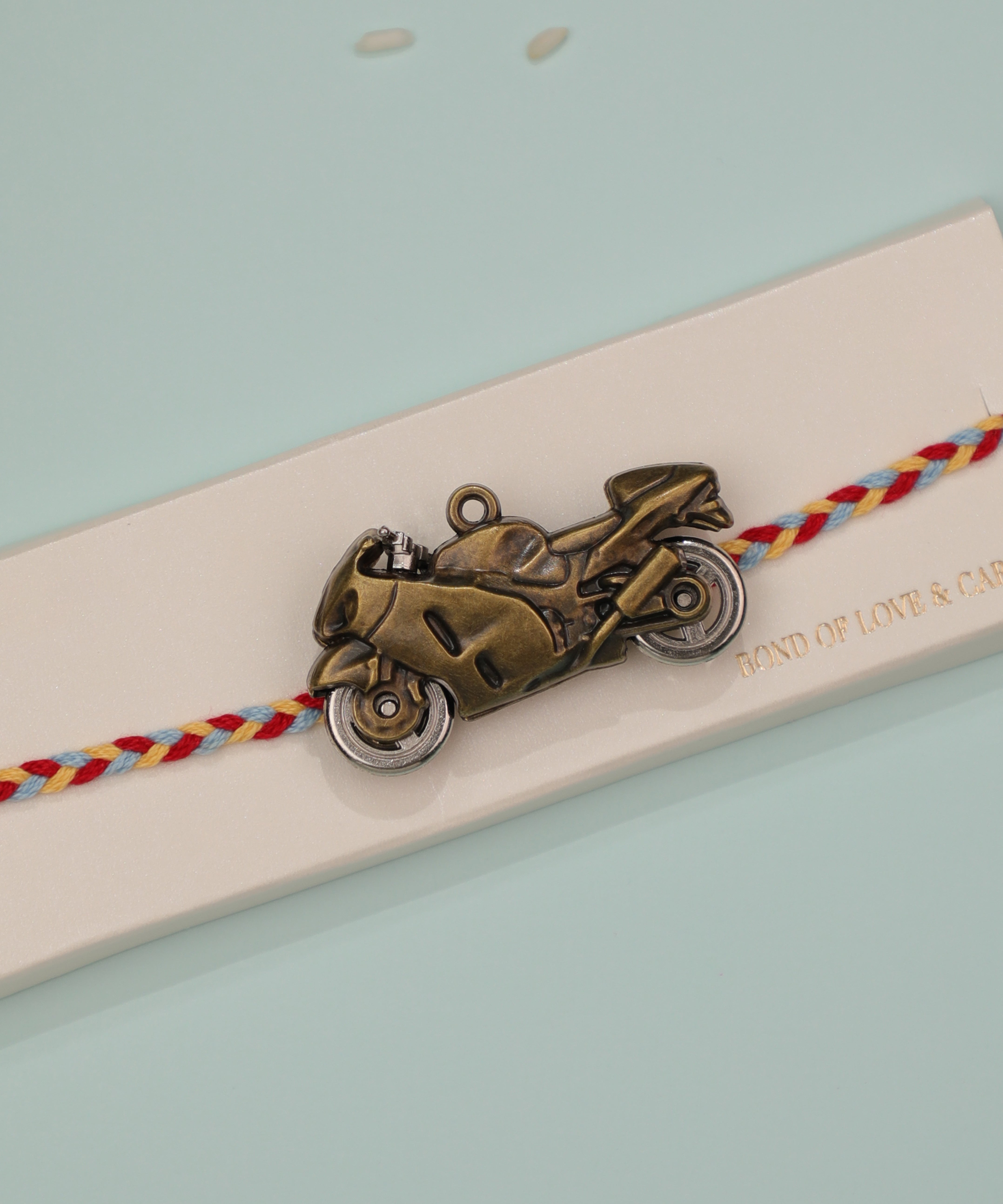 Motorcycle Design Rakhi Band for Brothers | Stylika
