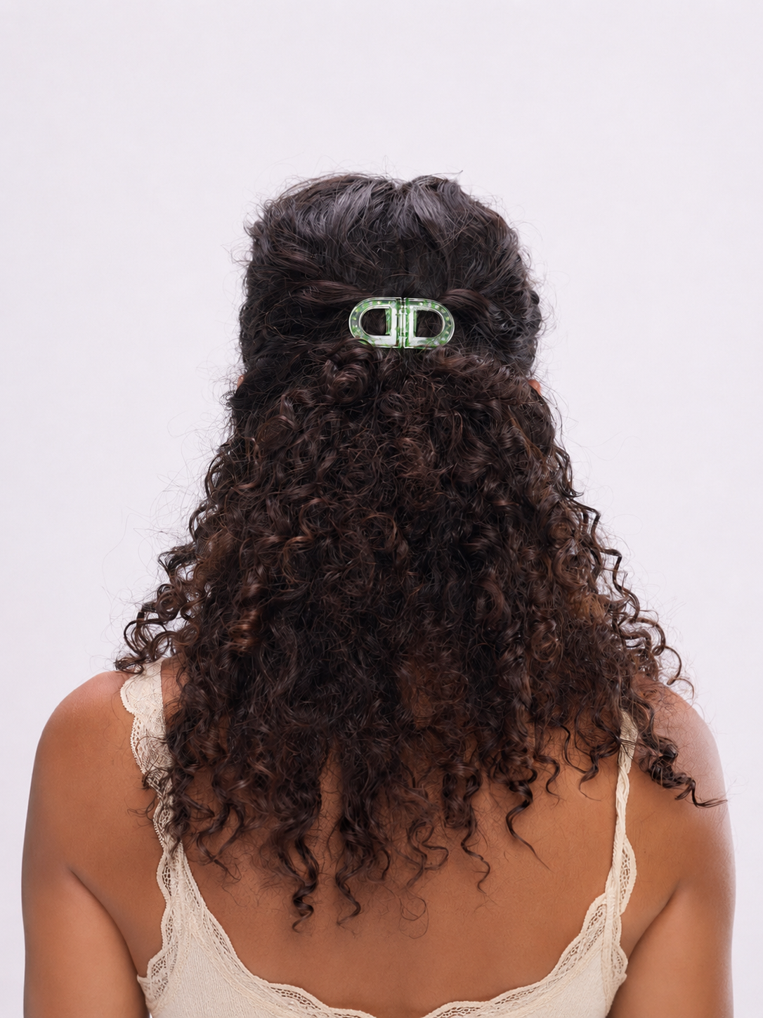 Matcha D-shaped Magnetic Hair Clip | Stylika
