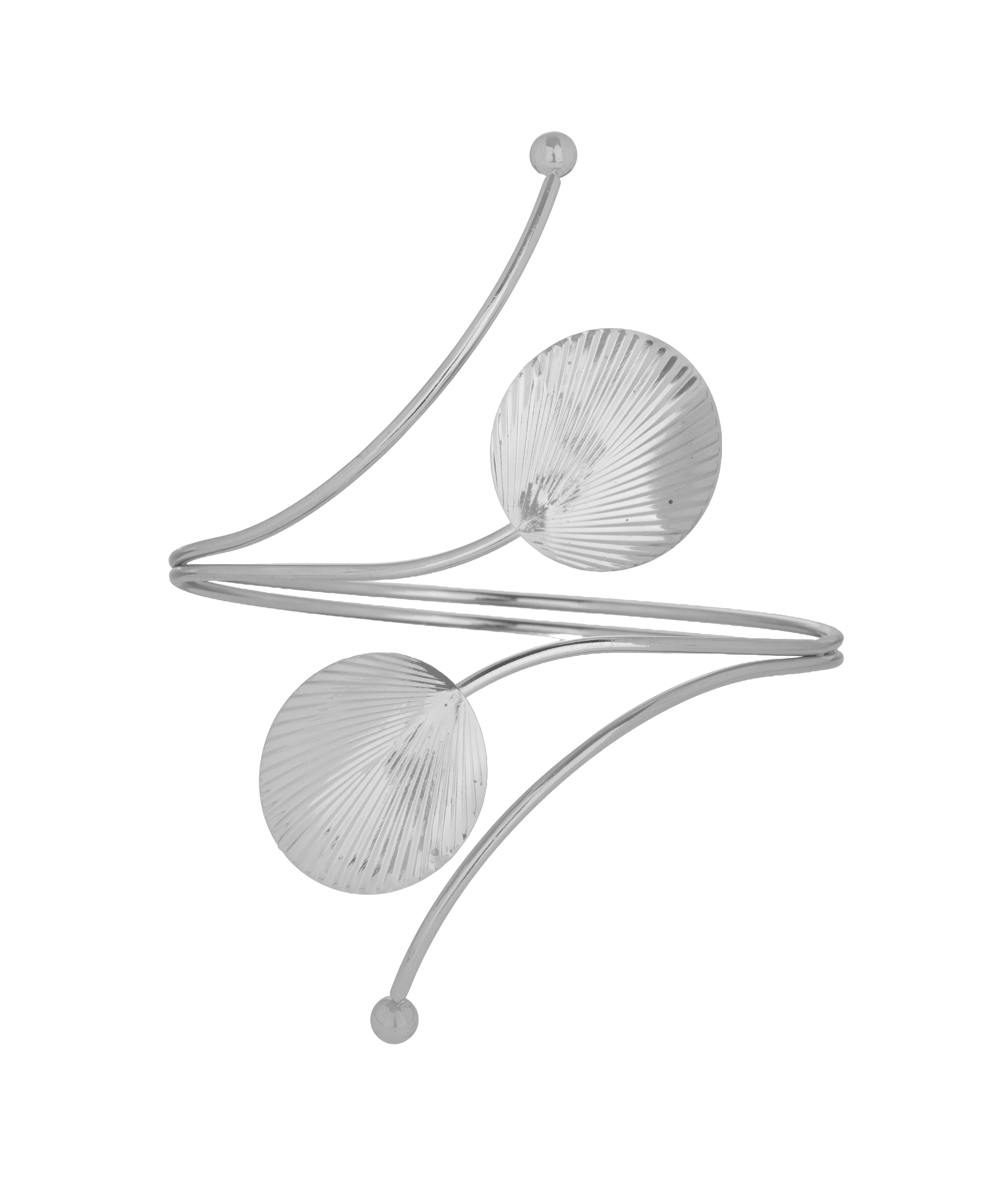 Abstract Shell Motif Arm Cuff | Stylika