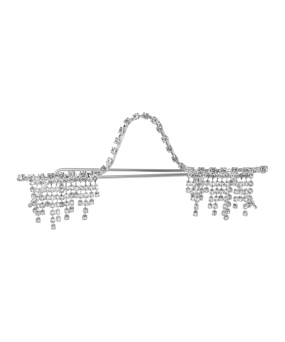 Sculptural Wavy Drip Facelet Accessory | Stylika