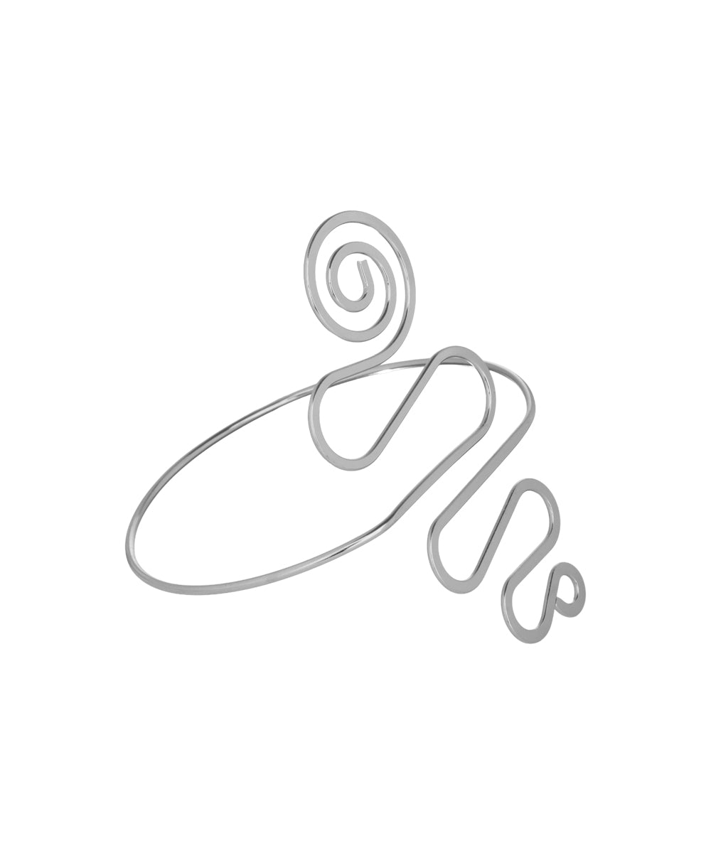 Spiral Motif Arm Cuff | Stylika