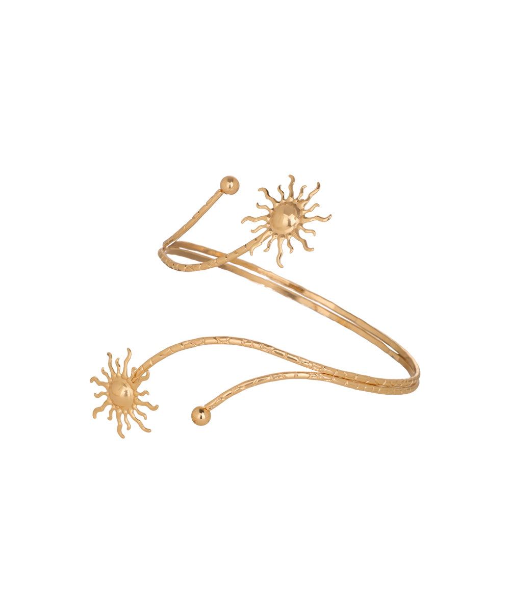 Sun At It's Peak Arm Cuff | Stylika