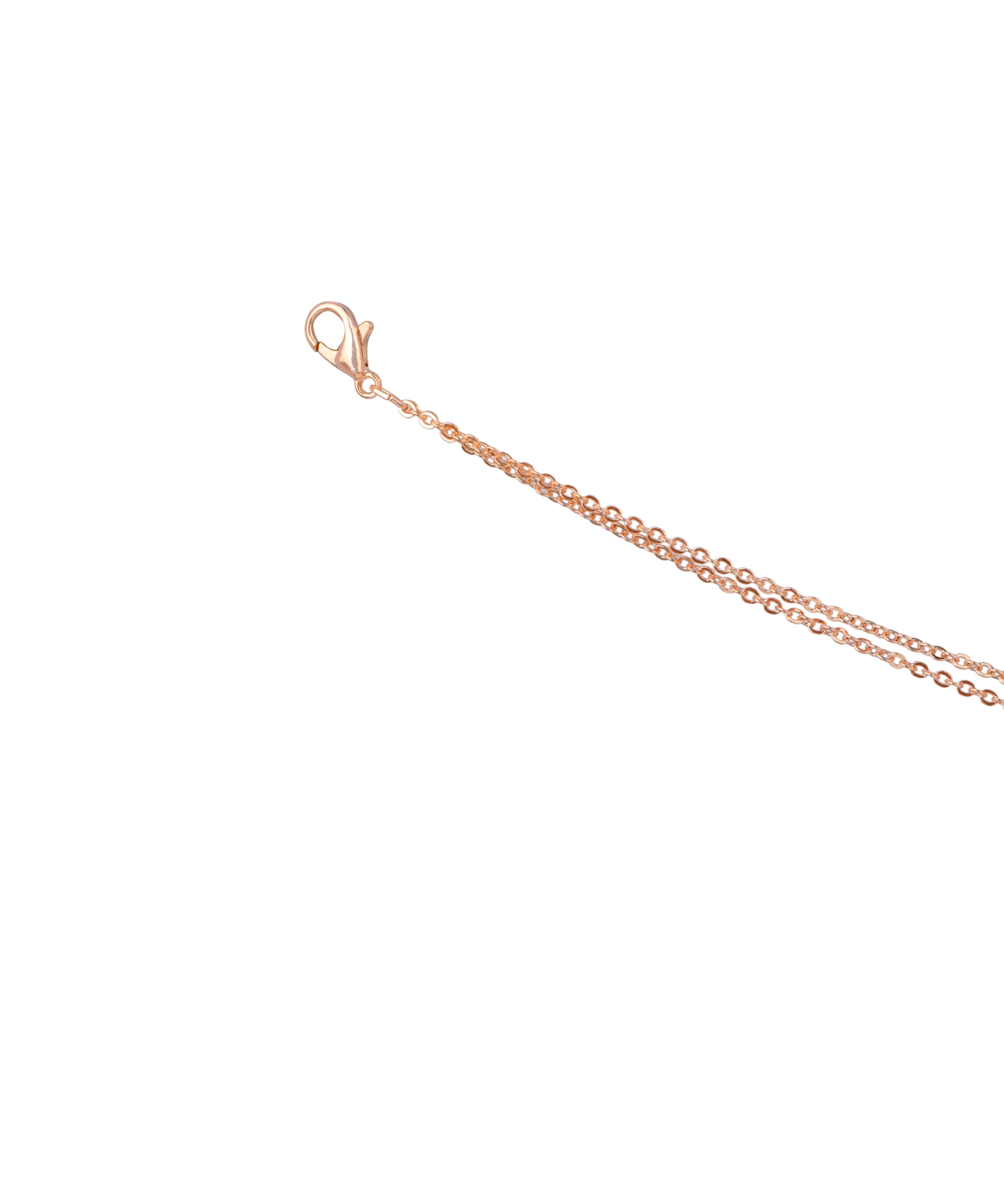 Butterfly Motif Layered Chain Anklet | Stylika