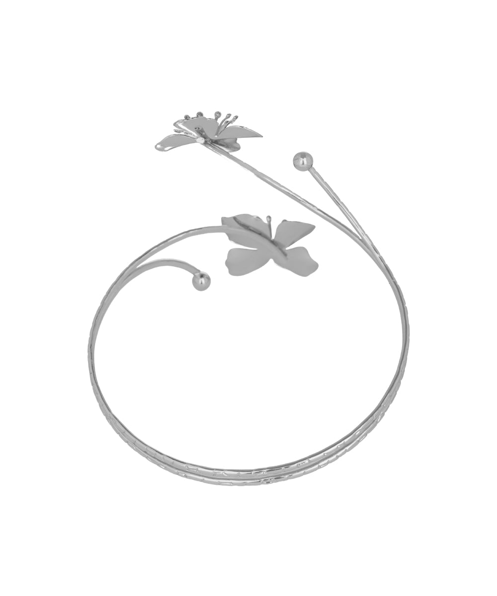 Four Petal flower Arm Cuff | Stylika