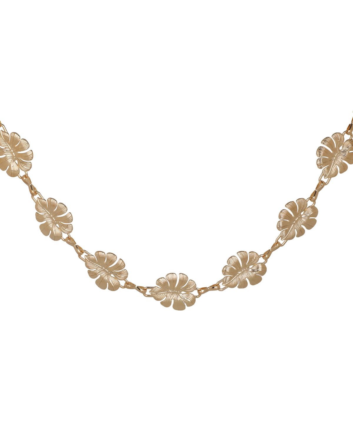 Waist chain featuring an adjustable link silhouette