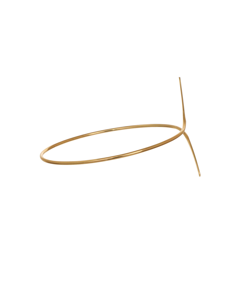 Modern Abstract Wavy Statement Arm Cuff | Stylika