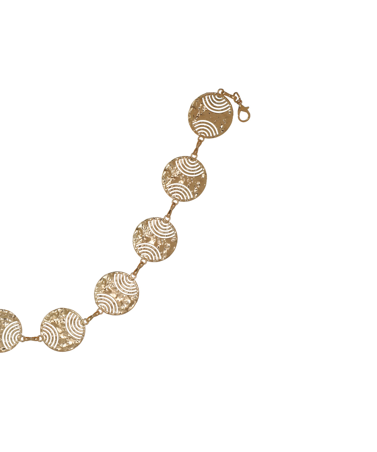 Waist Chain with intricate arch engravings on each disc