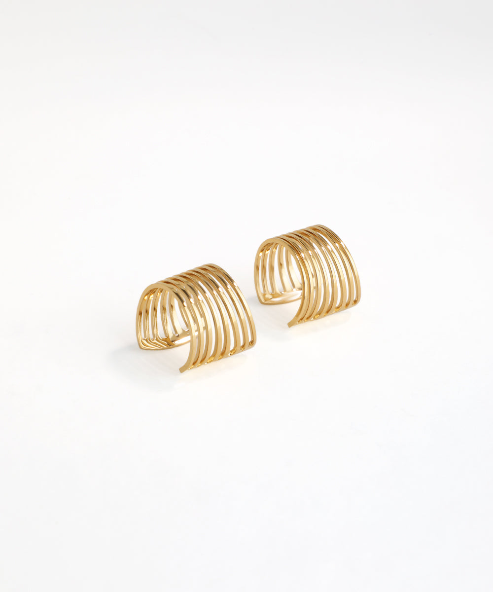 Contemporary Multi-Band Ear Cuffs Statement Style | Stylika