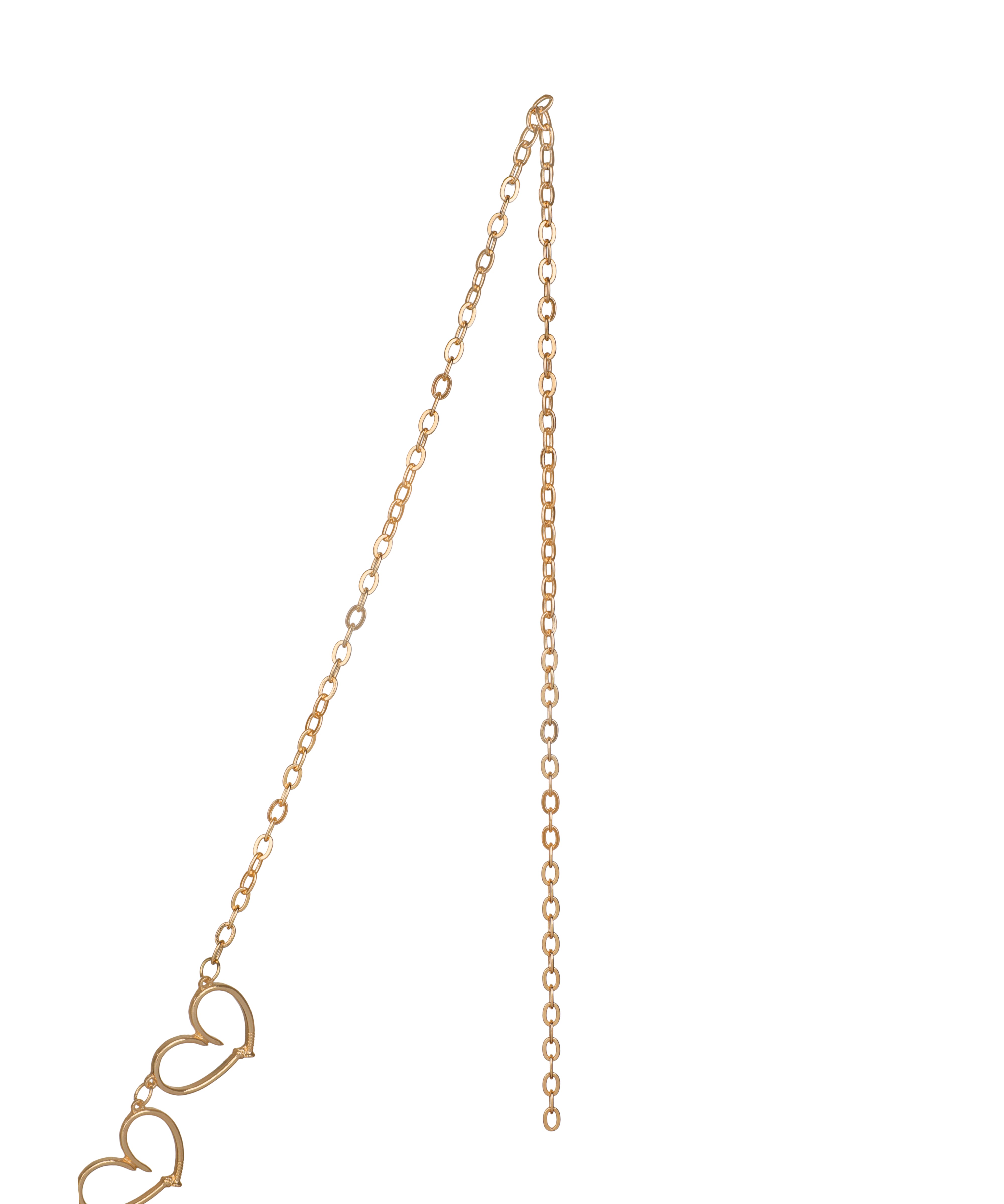 Dainty Heart Motif Waist Chain for Fusion Looks | Stylika