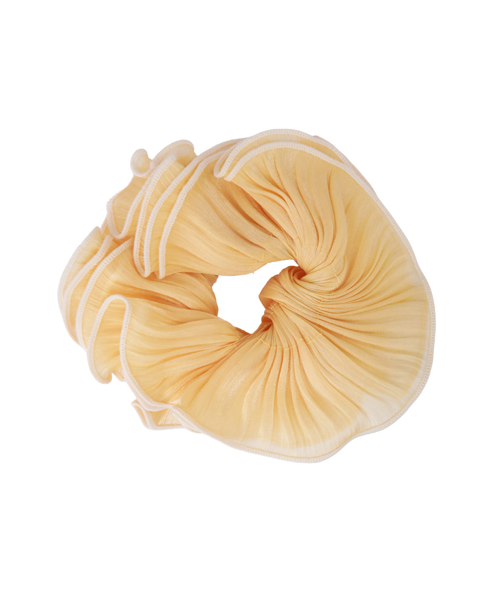 Pleated Organza Hair Scrunchie | STYLIKA
