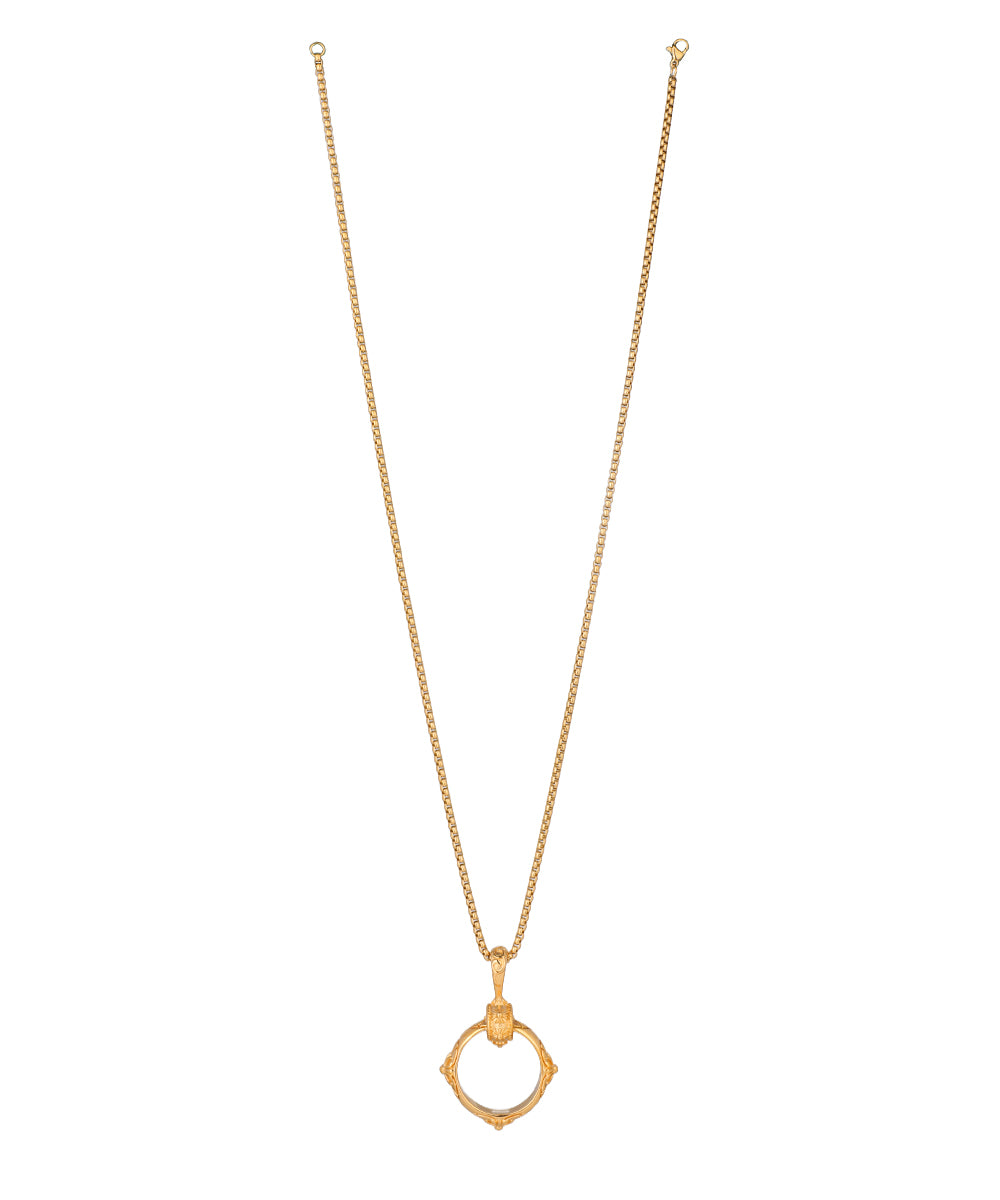 Forge Ring Pendant Necklace | Stylika