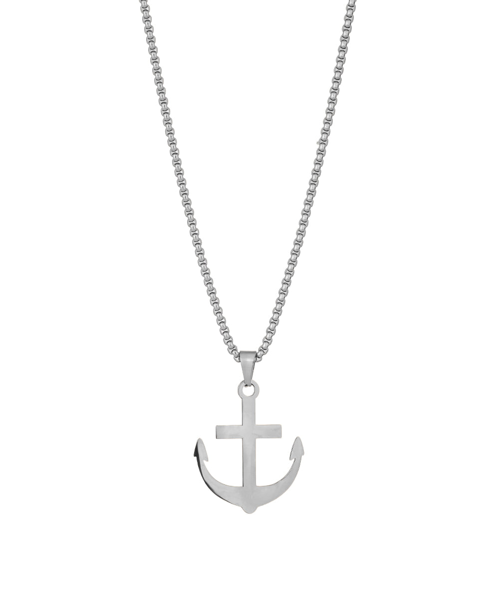 Anchor Pendant Necklace | Stylika