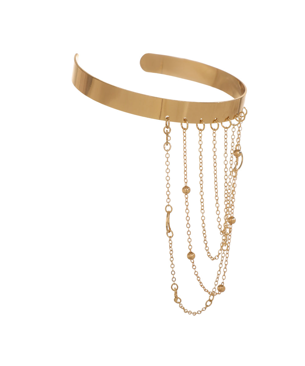 Celestial Chain Dangle Arm Cuff | Stylika