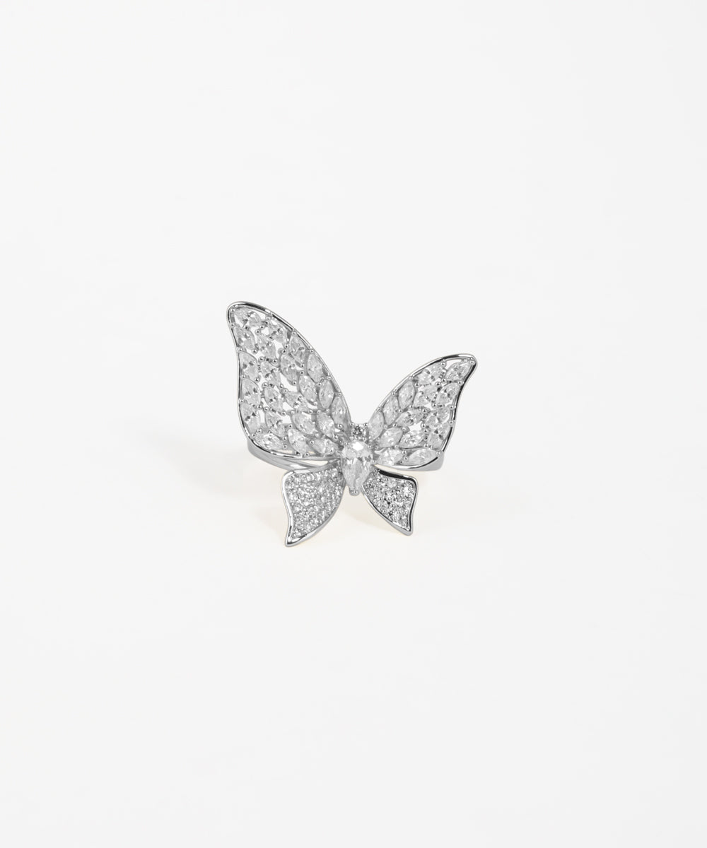 Marquise Wing Butterfly Statement Ring | Stylika
