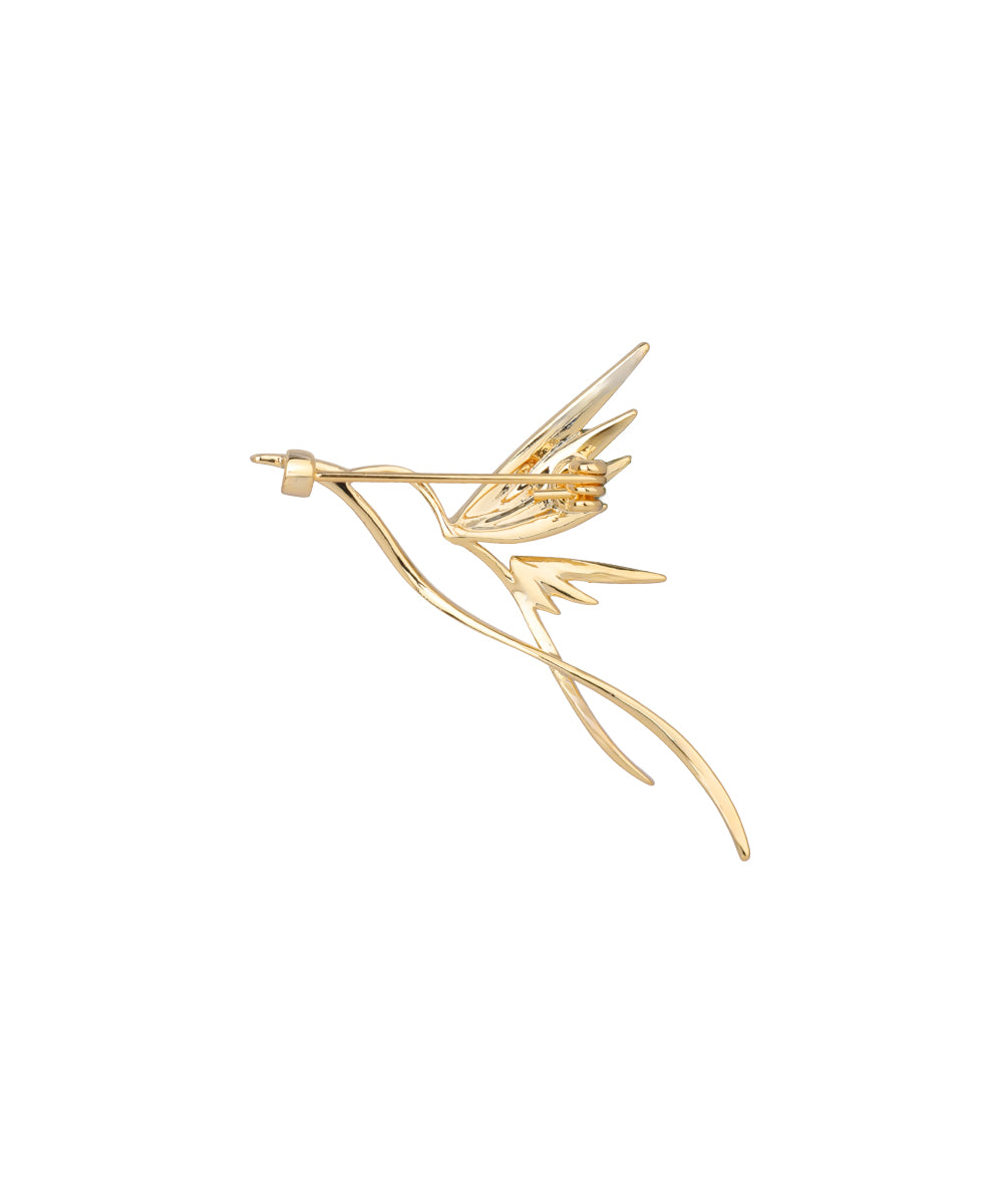 Abstract Bird Lapel Brooch | Stylika